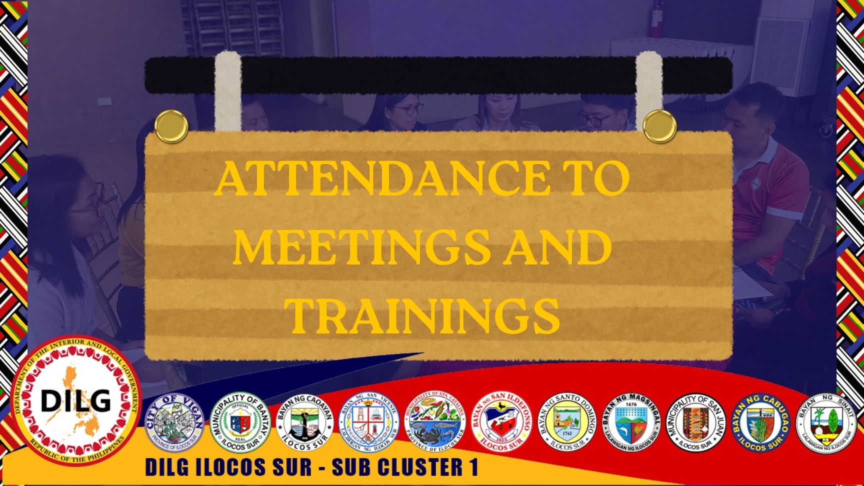 Attendance to Meetings and Trainings